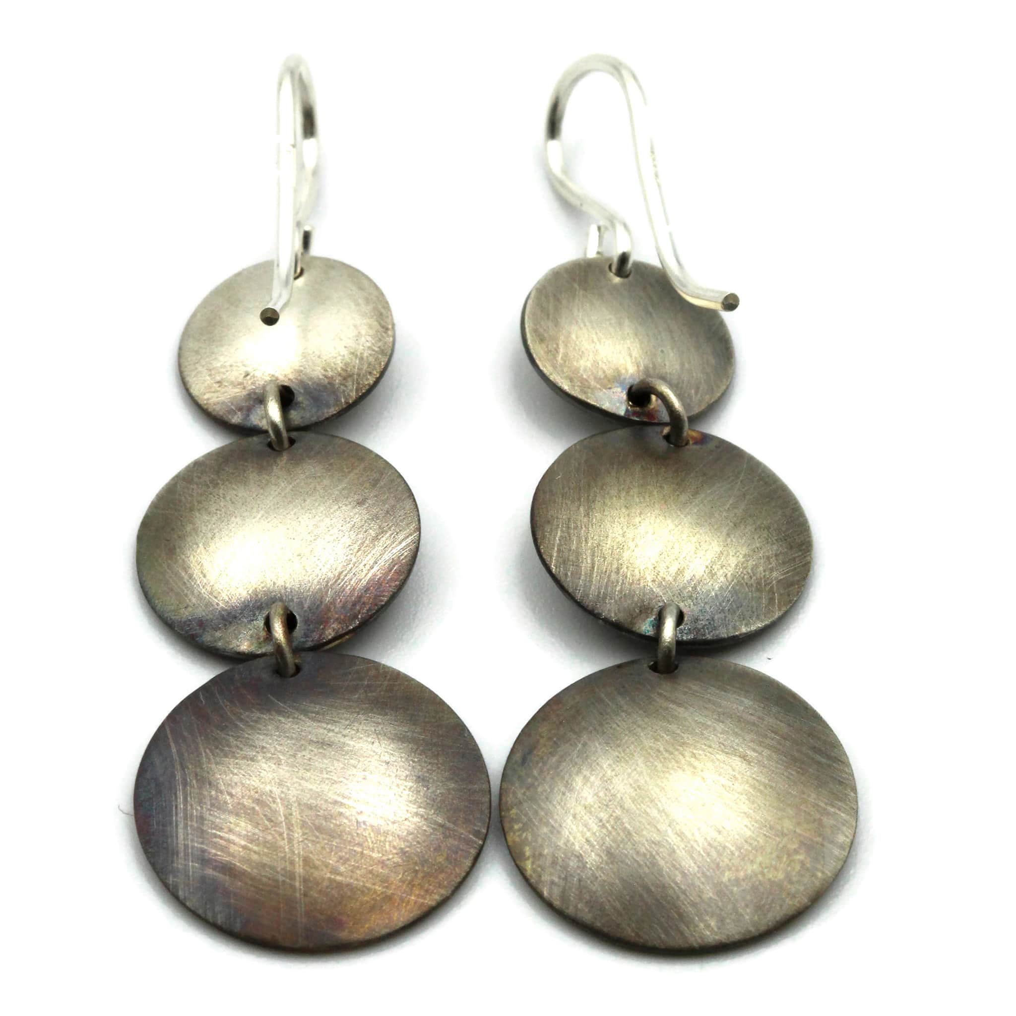 Earrings on sale long silver