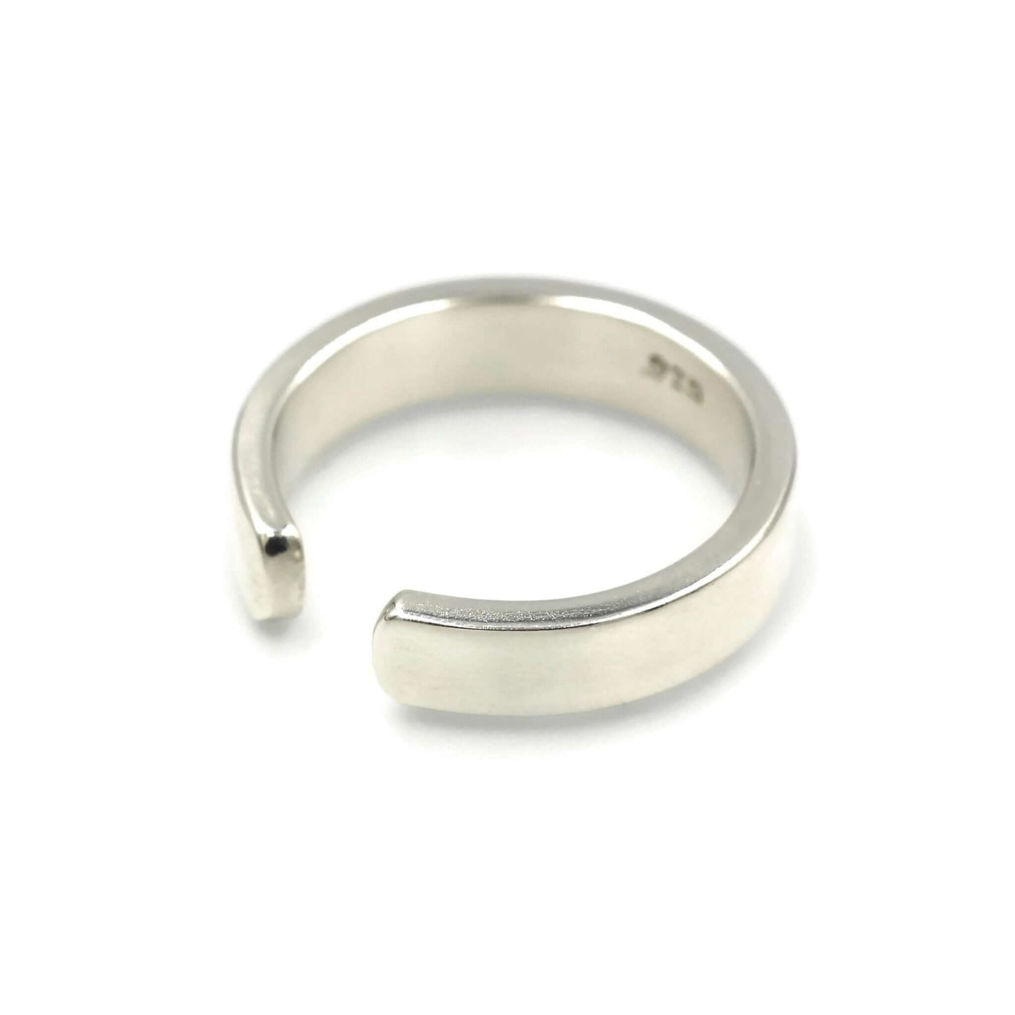 Thumb ring for store men silver